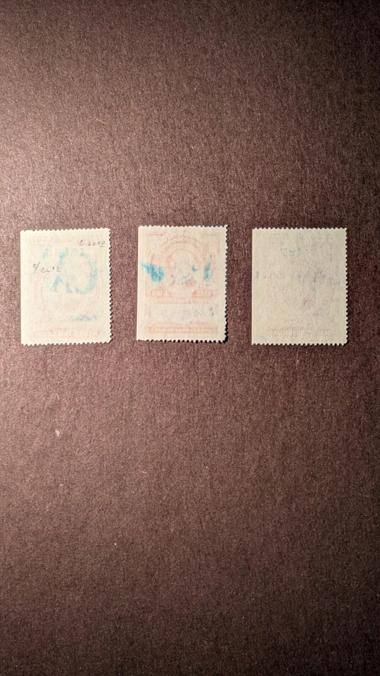 United States Revenue Stamps, #R332-3, R335 very fine used - Image 4 of 4