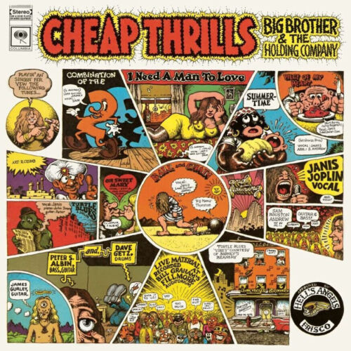 BIG BROTHER & THE HOLDING COMPANY (Joplin) = Cheap Thrills = VINYL LP = ROCK - Picture 1 of 1