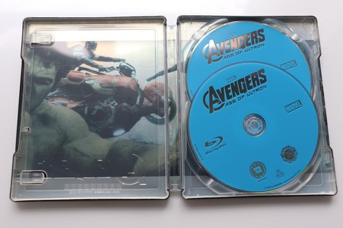 MARVEL AVENGERS - AGE OF ULTRON 3D+2D LENTICULAR BLURAY STEELBOOK - Picture 4 of 5