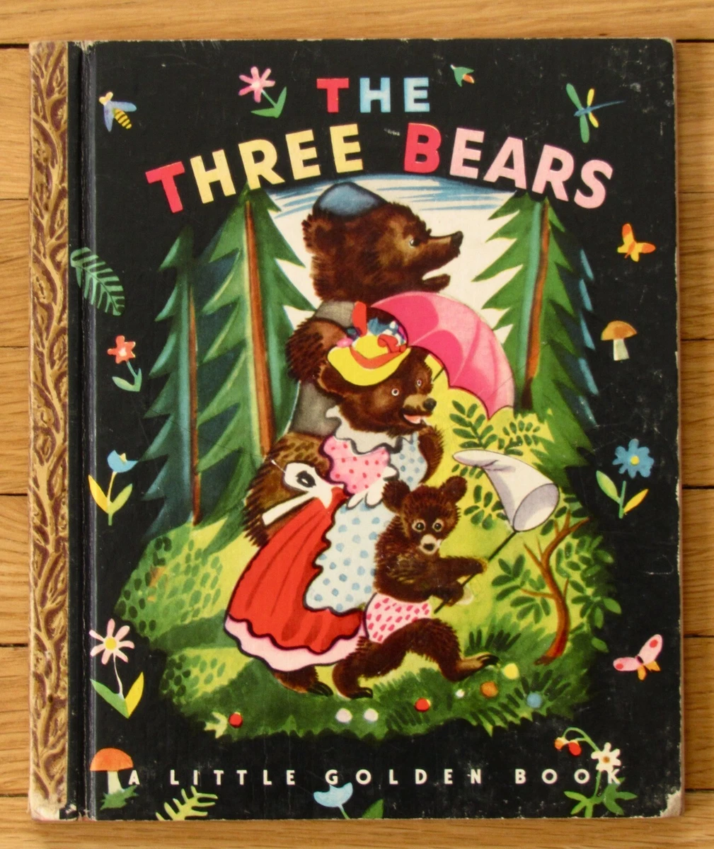 Goldilocks And The Three Bears Golden Book