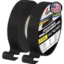 Wire Harness Tape Electric High Temp Wiring Cable Loom Adhesive Fabric Tape f...
