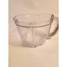 Bravetti Food Processor EP 119 EP119 Replacement Work Bowl Attachment 60 Fl Oz