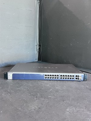 Netgear ProSAFE Smart Switch S3300-28X GS728TX 28-Port (24xGbE + 4x 10G)