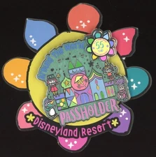 DLR Disneyland It's A Small World 55th Passholder LE Disney Pin