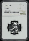 1960 Washington Quarter NGC PF-66