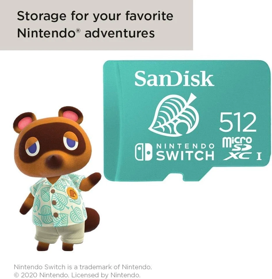 SanDisk 512GB microSDXC UHS-I card for Nintendo Switch - Nintendo licensed Produ - Image 4 of 4
