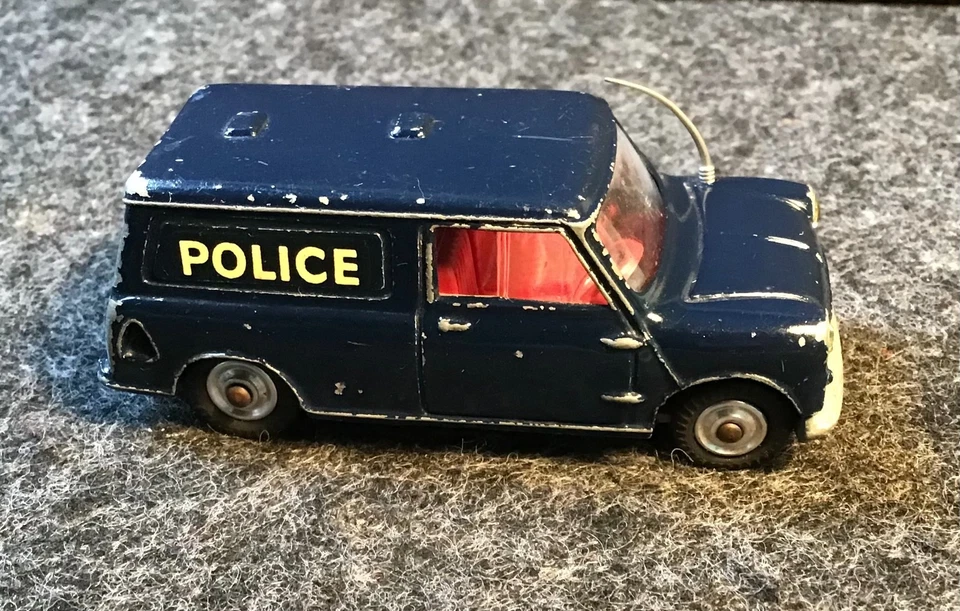 Rarität! Corgi Toys 448 Austin Mini Van Police , Vintage von 1964 - Bild 3 von 4