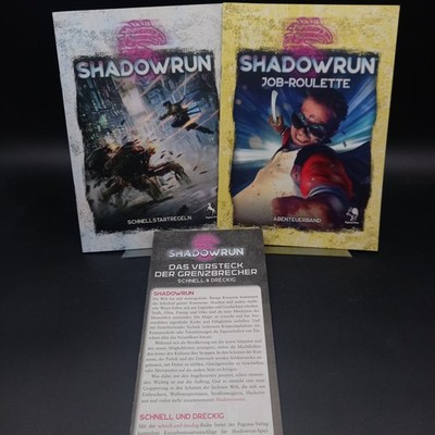 Shadowrun 6 - Schnellstartregeln & Abenteuer Job-Roulette + PROMO-Abenteuer