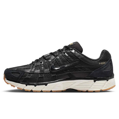 Nike P-6000 SE Black Metallic Gold Gum Men's - HF0015-001