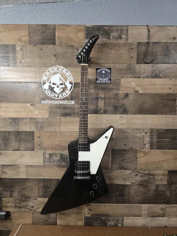 Gibson Explorer 1989 vintage ébano con Ohsc Foto 2 de 4