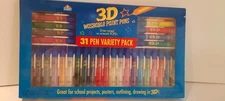 Elmer's 3D WASHABLE PAINT PENS 31 Pen Variey Pack