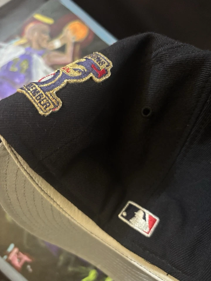 Adult Boston Red Sox Rare 100 Seasons Charter Member Gold Patch Hat Size 6 7/8 - Image 3 of 4