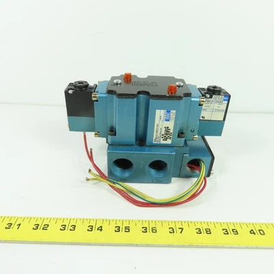 MAC 6523B-311-PM-611DA Valve Solénoïde 4 Voies 24VDC 150 PSI - Photo 1/4