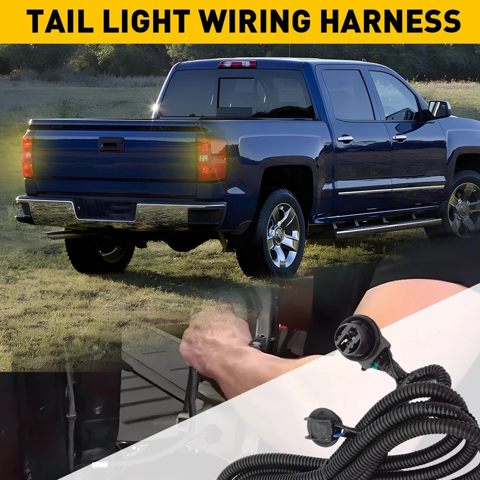 22869169 Arnés de cableado de lámpara de luz trasera para Chevrolet Silverado 2500/3500HD 2015 Foto 3 de 4