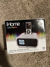 iHome colortunes iH22 Brand New Never Opened Made For iPod Alarm Docking Station