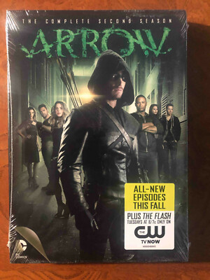 Arrow: The Complete Second Season (DVD, 2014, 5-Disc Set) - New & Sealed
