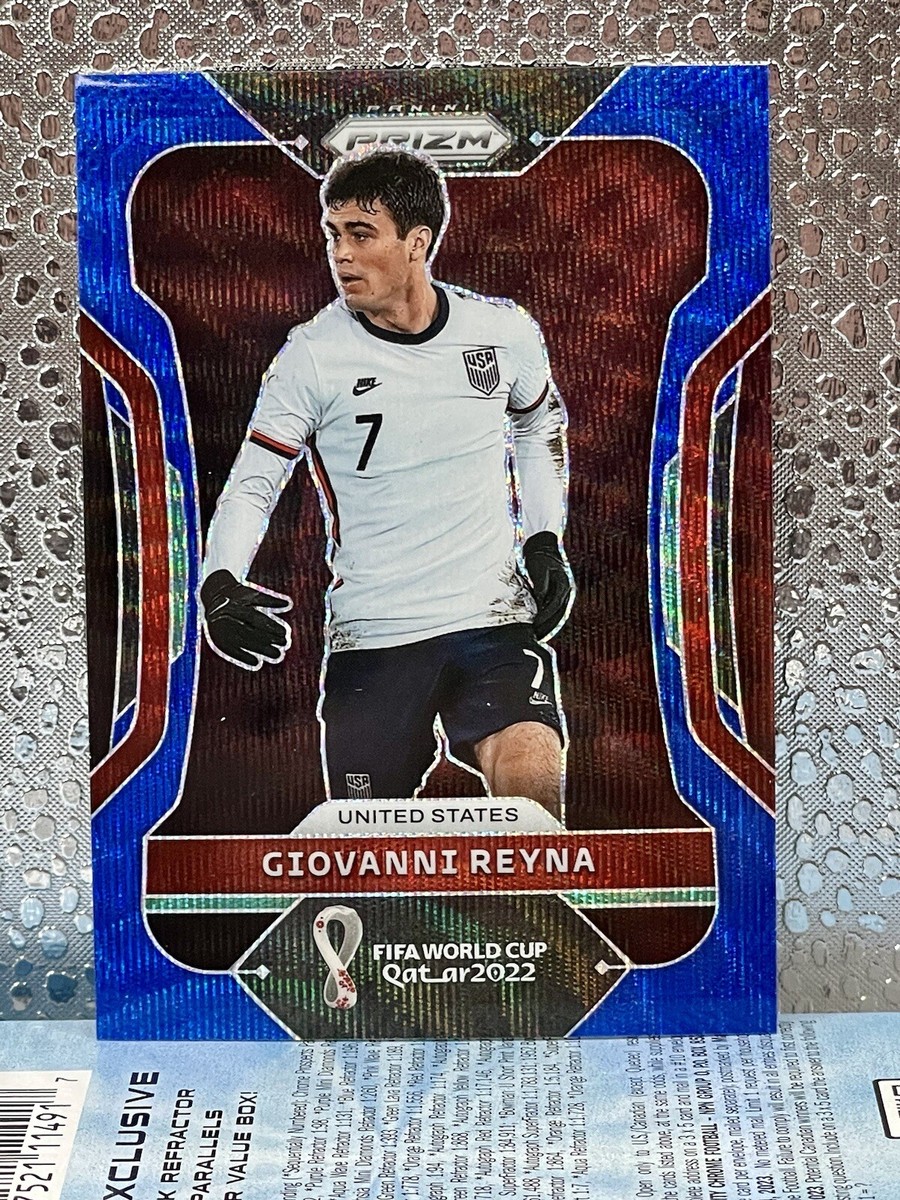 2022 PANINI PRIZM  ジョバンニ・レイナ

アメリカ代表 2022 Panini Prizm World Cup Qatar Giovanni Reyna Blue