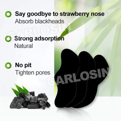 UPTO 200x Blackhead Remover Nose Face Mask Strips Black Head Pore Acne Mask AU - Picture 3 of 16