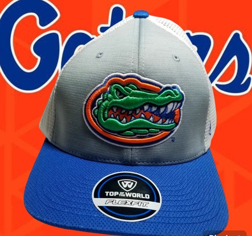 Brand New Top Of The World Men's Florida Gators Mesh Flex Fit Trucker Hat