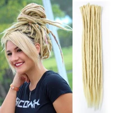 US Ship Handmade Dreadlocks Extension Synthetic Dreads Hip Hop Locs Rasta Dreads