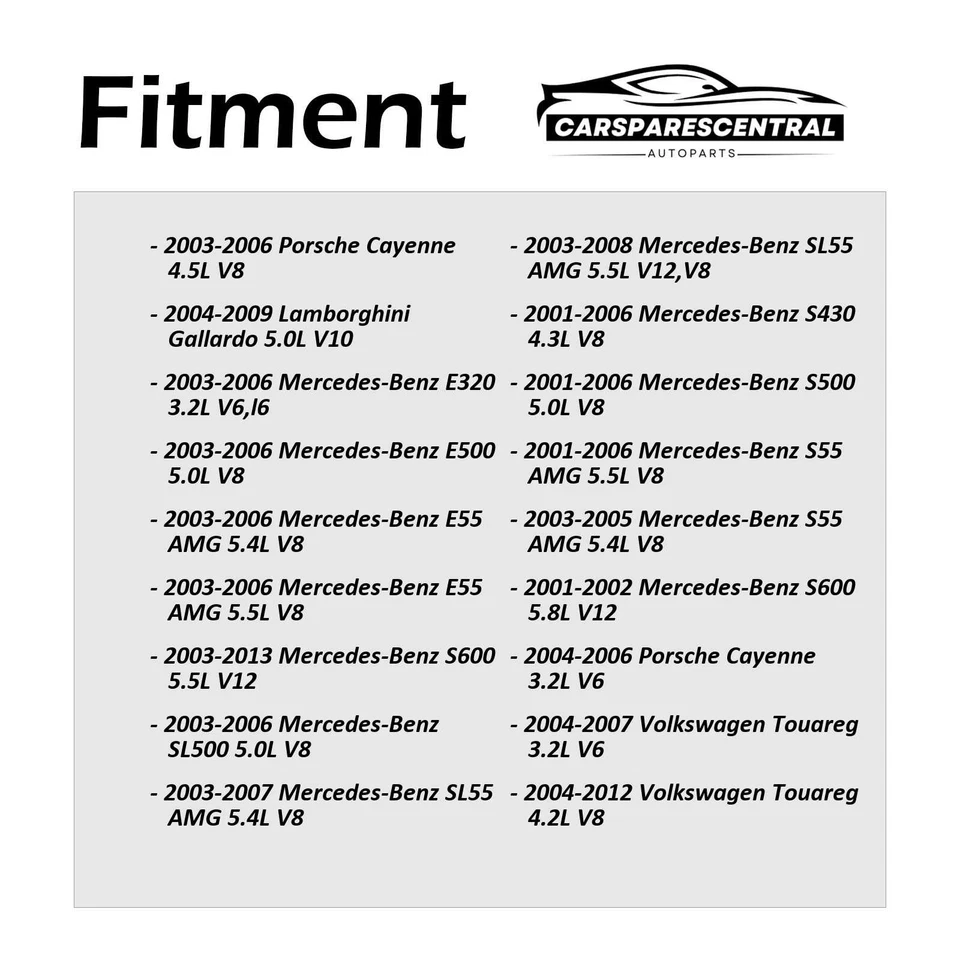 Limpador de para-brisa dianteiro 2x para 2008-2010 Porsche Cayenne 3.6L - Imagem 2 de 4