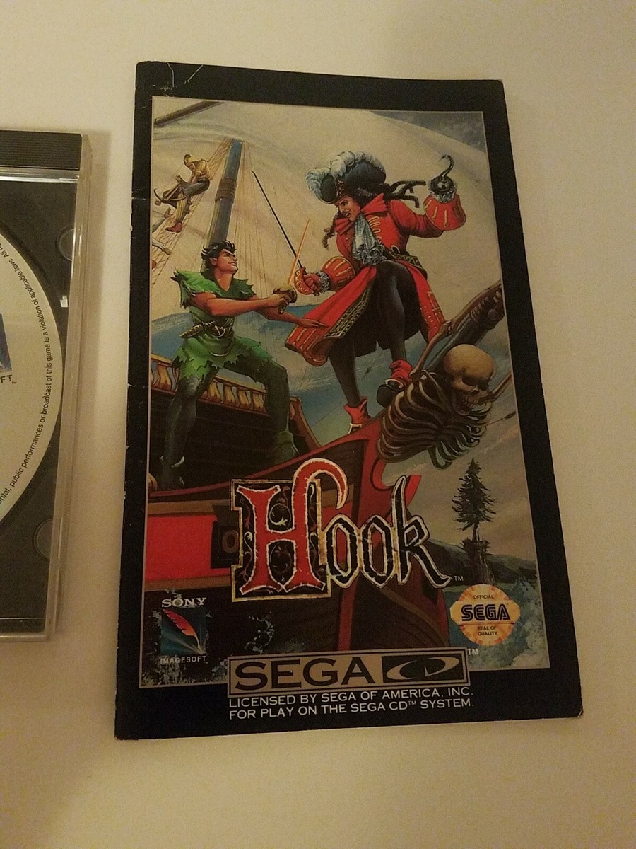 HOOK(フック)【中古・SEGA-CD北米版】 HOOK(フック)【中古・SEGA-CD北米版】 Hook SEGA Video Games