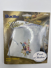 Bucilla Ribbon Embroidery Petite Nosegay Sachet 41006 New in Package