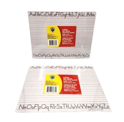 Teaching Tree Dry Erase Handwriting Practice Board 2 sided Lot of 2 New Sealed