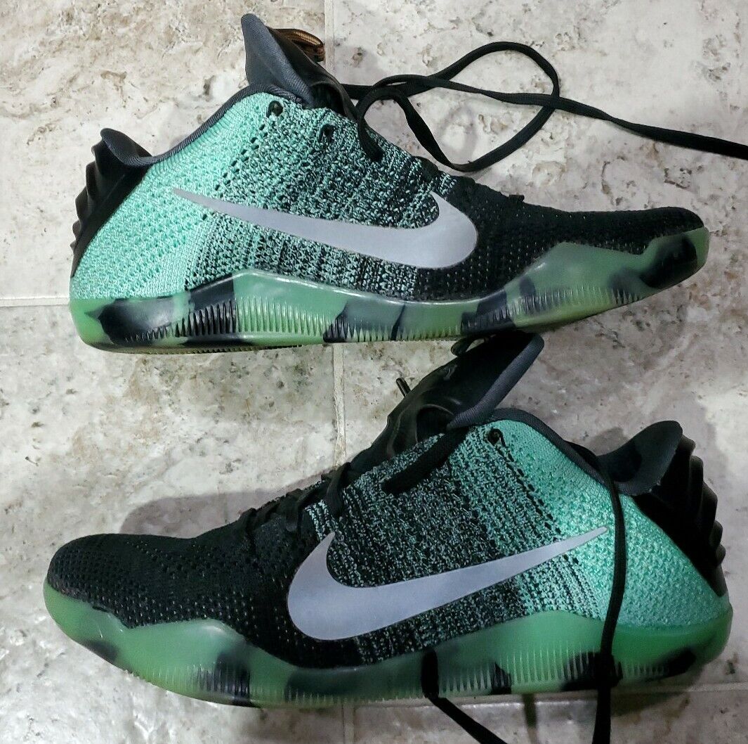 Nike Kobe XI 11 Elite Low AS Green Glow All Star Black Nike Kobe XI 11 Elite Low AS Green Glow All Star Black