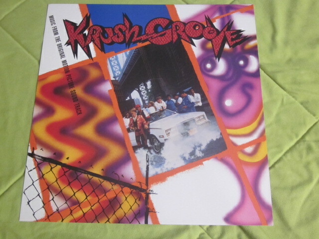 Krush Groove 1985 Soundtrack 12x12 Promo Cover Flat Poster Run-D.M.C. Sheila E