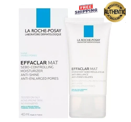 La Roche Posay Effaclar Mat Anti Shine Moisturizer 40ml/ 1.35oz EXP 05/2029