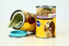 PEDIGREE CASSAFORTE PER CIBO PER CANI SCATOLA PUÒ DIVERSIONE NASCOSTA SEGRETO NASCONDIGLIO AUTO CASSEFORTI PER BOTTIGLIA
