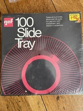 GAF Rototray 100 Slide Tray for Projector - Sawyer's 2 x 2 Slides NEW