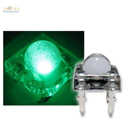 10 SuperFlux LEDs GRÜN PIRANHA 5mm , grüne SPIDER LED GREEN vert verde groen