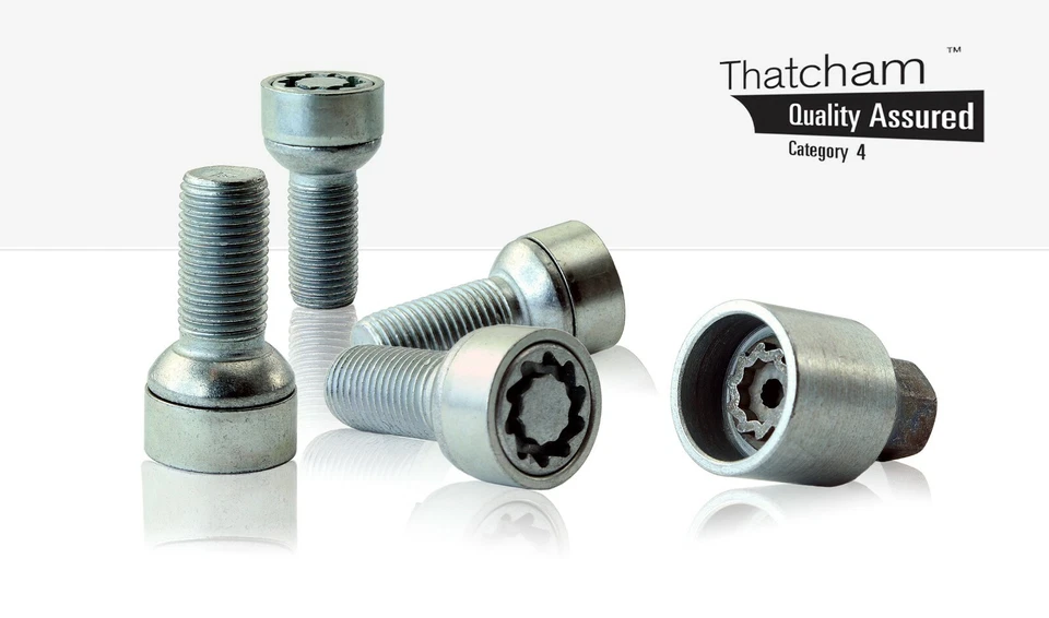 Set of 4 M14x1,5 Wheel Locking Bolts For Seat Alhambra 2011-2022 Unique Key085/5 - Image 2 of 4