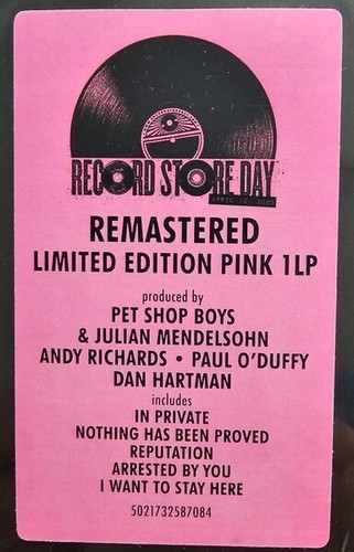 Dusty Springfield Reputation Vinyl LP NEW SEALED RSD Ltd Pink Rmstd Vinyl - Picture 3 of 4
