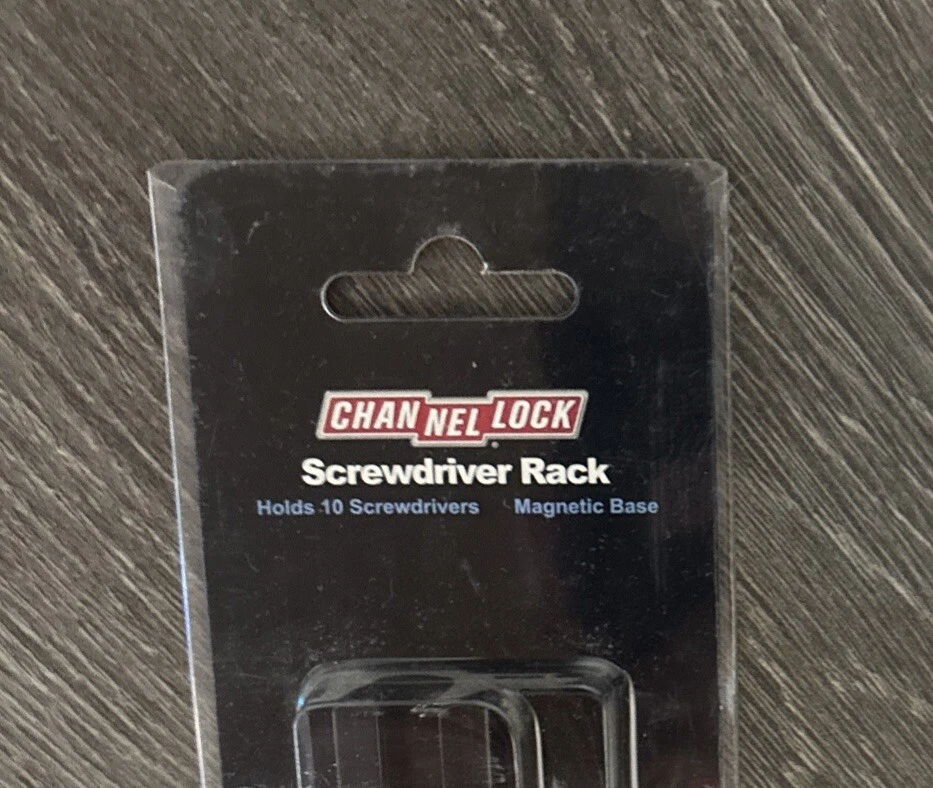 Channel Lock Magnetic Screwdriver Rack Holds 10 Screwdrivers 009326332956 - Image 2 of 4