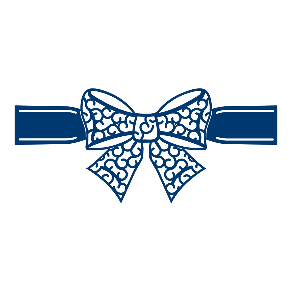 Tattered Lace PARCEL BOW Craft Cutting Die D492 -  FREE UK P&P