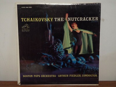TCHAIKOVSKY BOSTON POPS NUTCRACKER AURTHER FIEDLER STEREO LP VINYL ALBUM