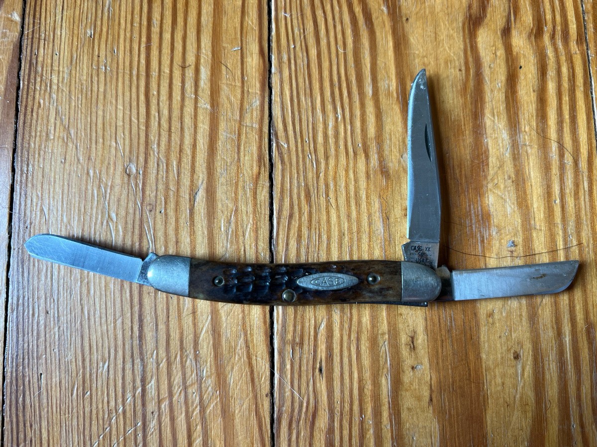 Vintage Case xx 6318 HP Stockman Tested Razor Edge Pocket Knife