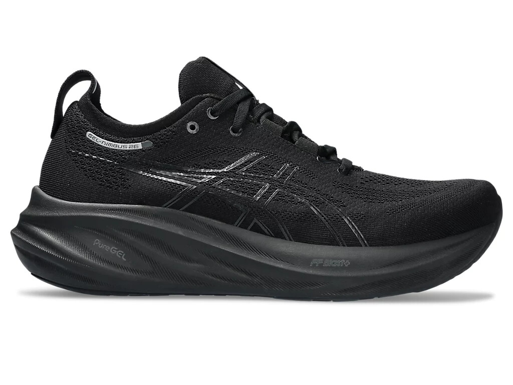 Size 12.5 - ASICS Gel Nimbus 26 Triple Black for sale online | eBay