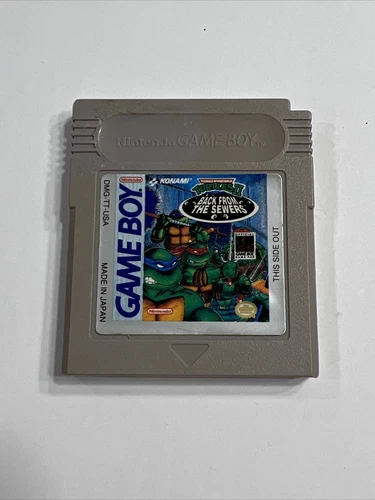 TMNT Teenage Mutant Ninja Turtles II: Back From The Sewers for Nintendo GameBoy!