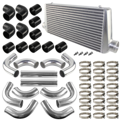 Universal Bar & Plate Front Mount Turbo Ladeluftkühler 3'' 76mm+12PCS 3'' Rohrsatz