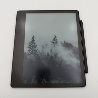 Amazon Kindle Scribe 64GB Tungsten Gray C4A6T4 w/ Stylus Glare Free - Good