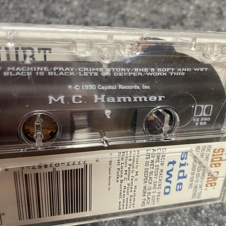 MC Hammer You Can't Touch This (Cassette Tape) 1990 Factory Sealed Hype Sticker - Image 4 of 4