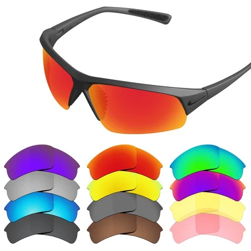 EYAR Polarized Replacement Lenses for-Nike Skylon Ace EV0525 Sunglasses- Options