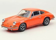 1/43 Porsche 911S 1969 Orange Diecast Classic Car Highly Detailed