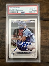 2022 Topps Update MJ Melendez SP Photo Variation RC IP Auto PSA Slabbed Rookie
