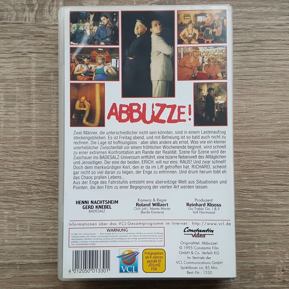 Abbuzee! Der Badesalz Film VHS Video Kassette in Hülle - Bild 3 von 3