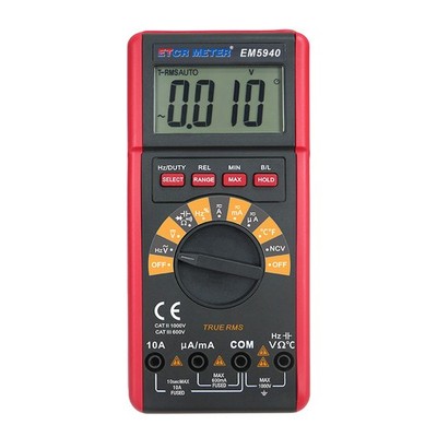 EM5940 Portable Digital Multimeter Auto-range 0.0mv ~ 1000v New